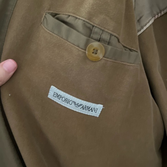 Emporio Armani Unisex Trench Coat - Picture 3 of 14